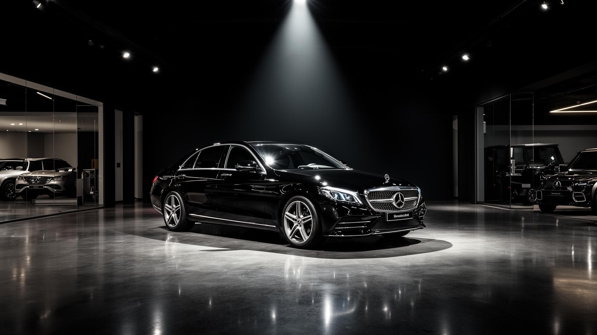 Modern FGC Autos showroom featuring premium luxury cars in Nigeria